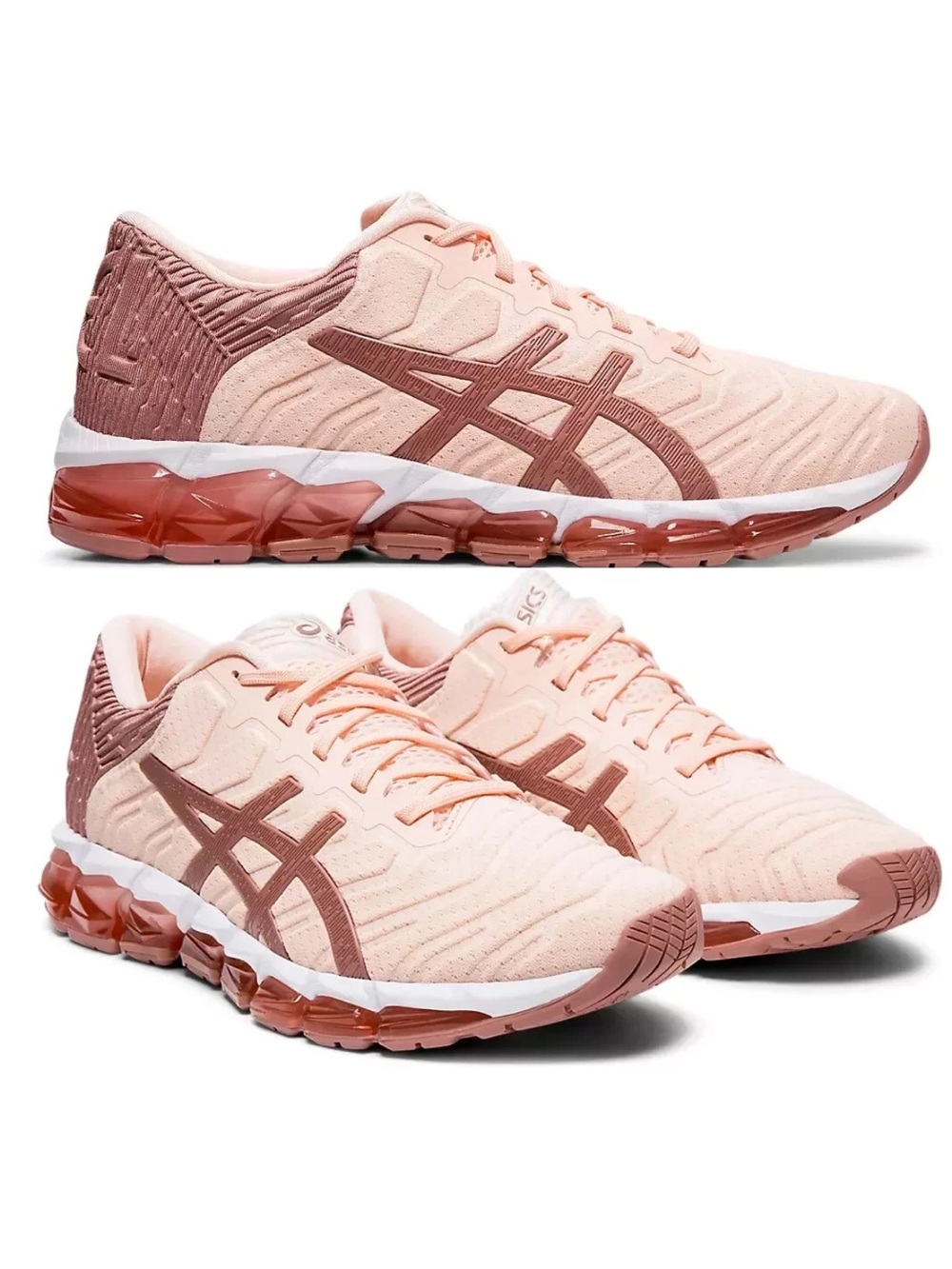 ASICS GEL-QUANTUM 360 5 Breeze sneakers light pink umeboshi colorway size 8.5